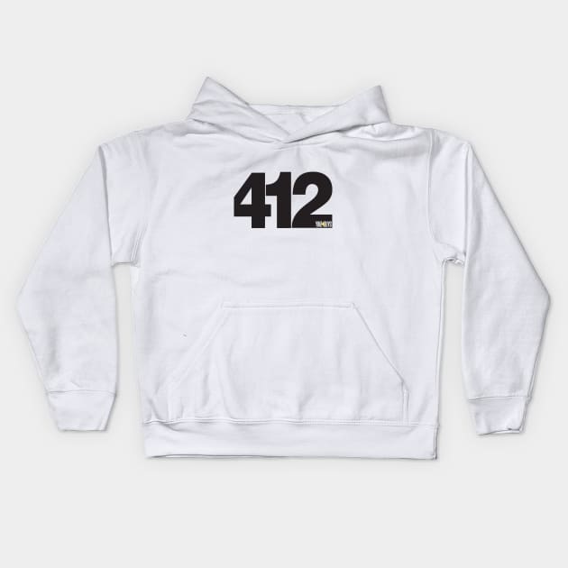 Yinz Guys from the 412? Kids Hoodie by YinzGuys